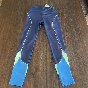 Wilo Racer trio leggings navy/mint size XS